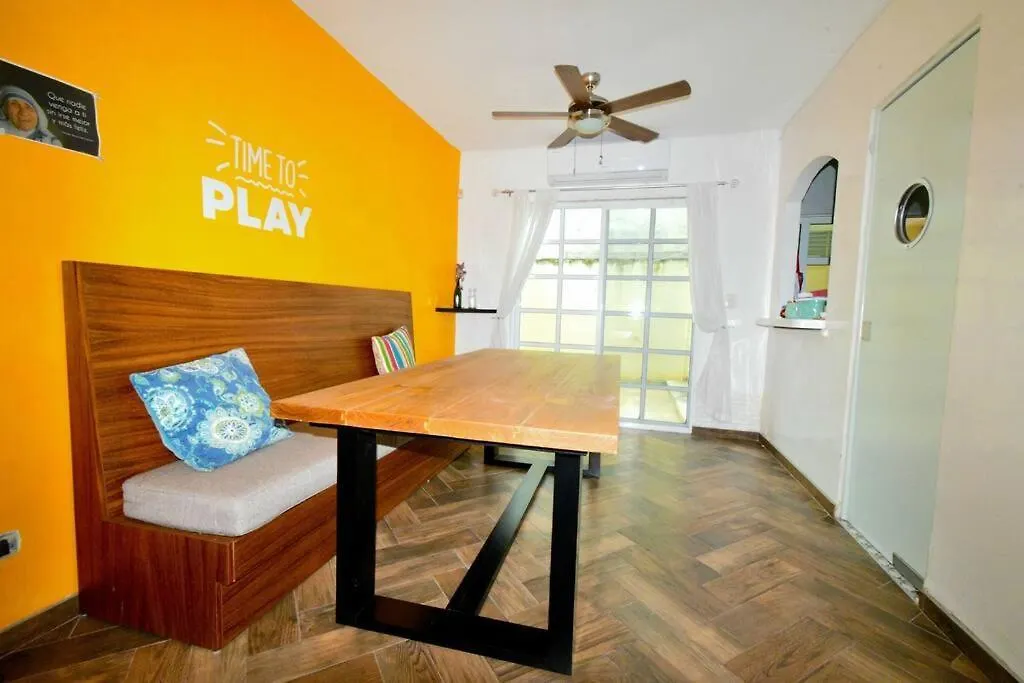 Casa Cancun Centro Aire Acondicionado Jardin Mexiko